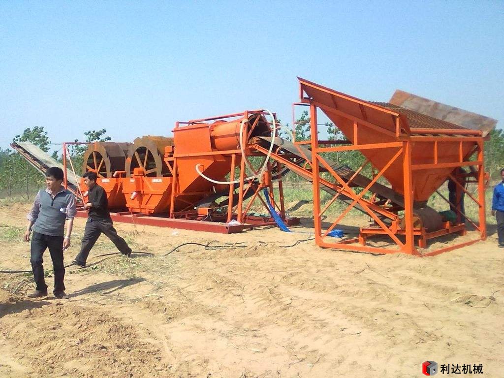 洗砂機(jī)生產(chǎn)現(xiàn)場